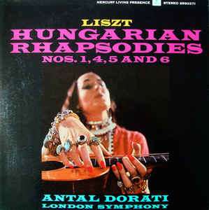 |  Vinyl LP | Antal / London Symphony Orchestra Dorati - Liszt-Hungarian Dances 1,4,5,6 (LP) | Records on Vinyl