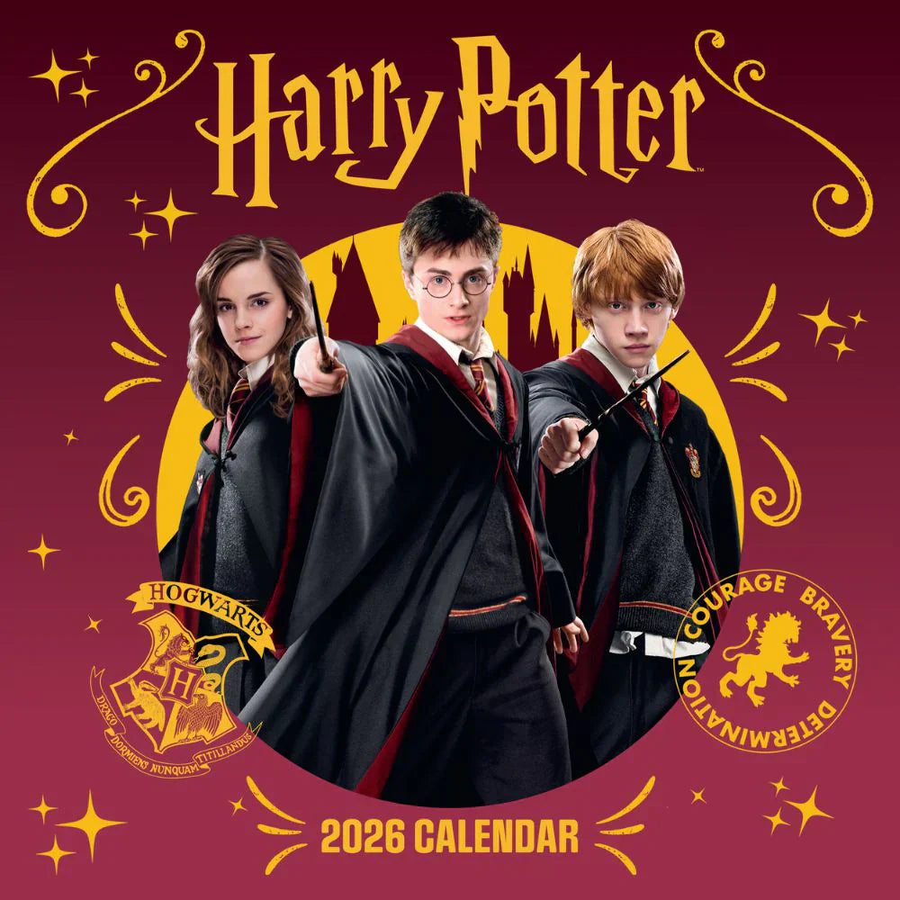 |  Calendar | Harry Potter 2026 Official Calendar | Records on Vinyl