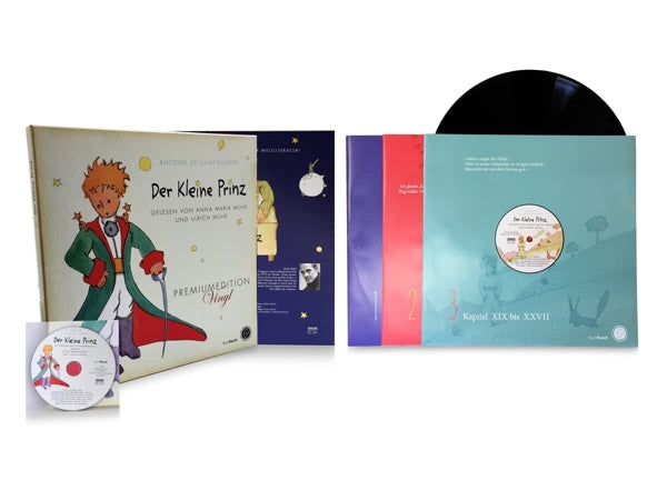 |  Vinyl LP | Antoine De Saint-Exupery - Der Kleine Prinz (3 LPs) | Records on Vinyl
