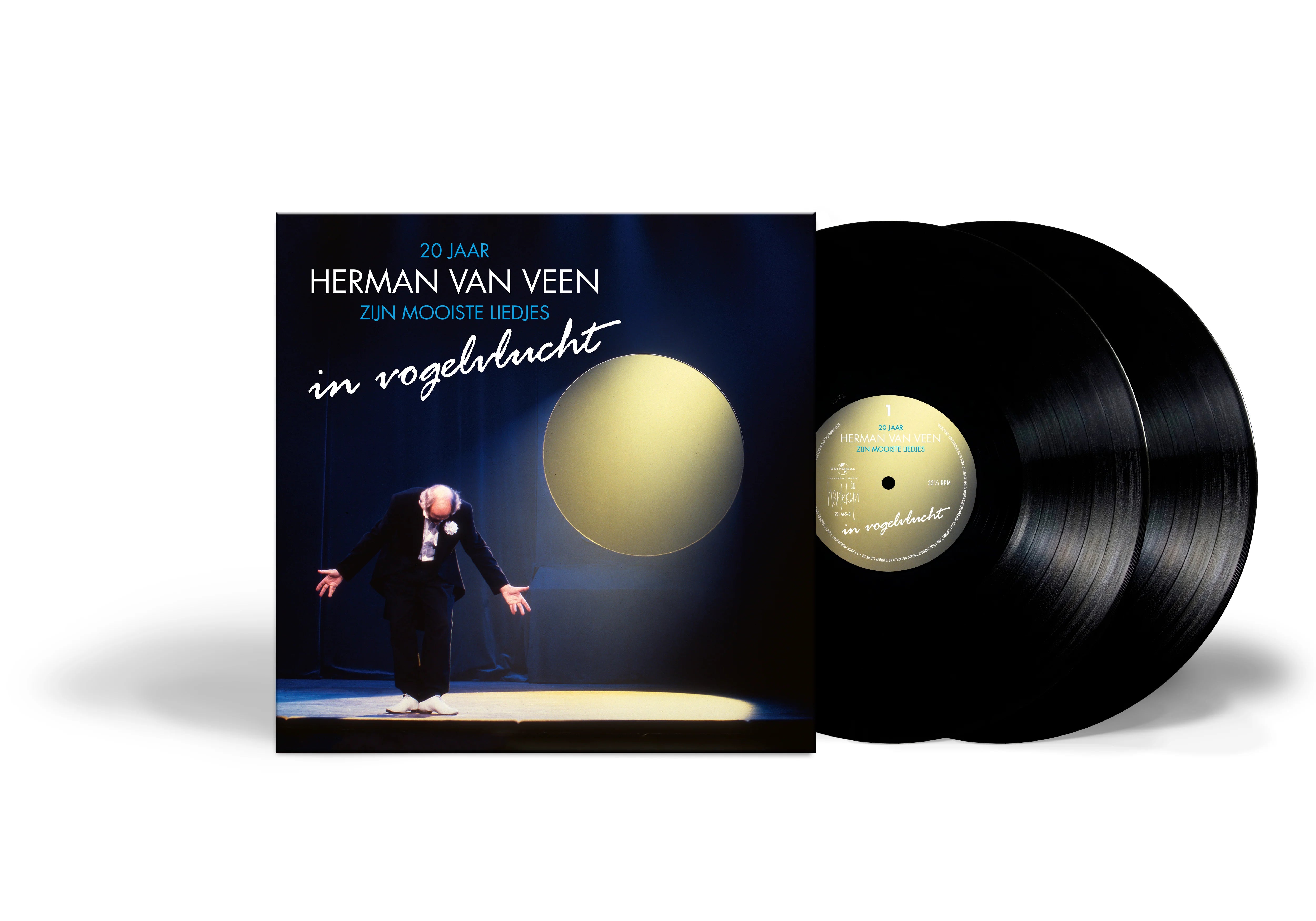 |  Vinyl LP | Herman Van Veen - 20 Jaar Herman Van Veen - In Vogelvlucht (2 LPs) | Records on Vinyl
