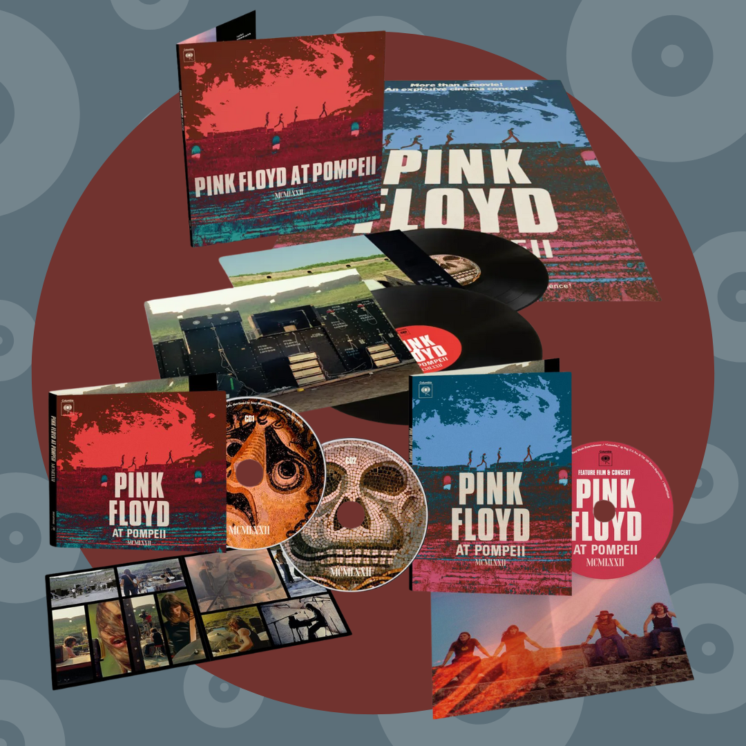 |  Vinyl LP+2CD+DVD Bundel | Pink Floyd - At Pompeii MCMLXXII (2 LP+DVD+2CD) (Bundel) | Records on Vinyl
