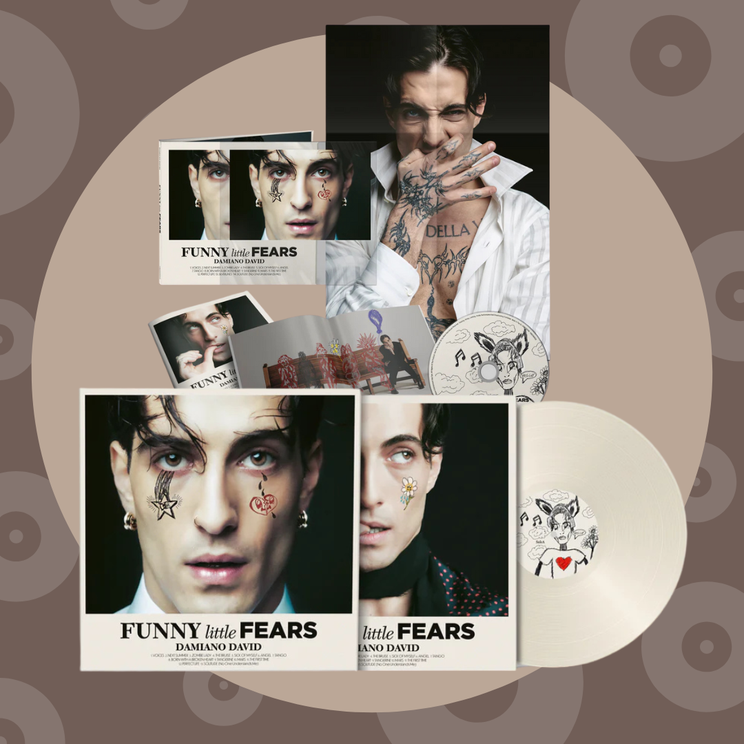 | Vinyl LP | Damiano David - Funny Little Fears (LP+CD) (Bundel) | Records on Vinyl