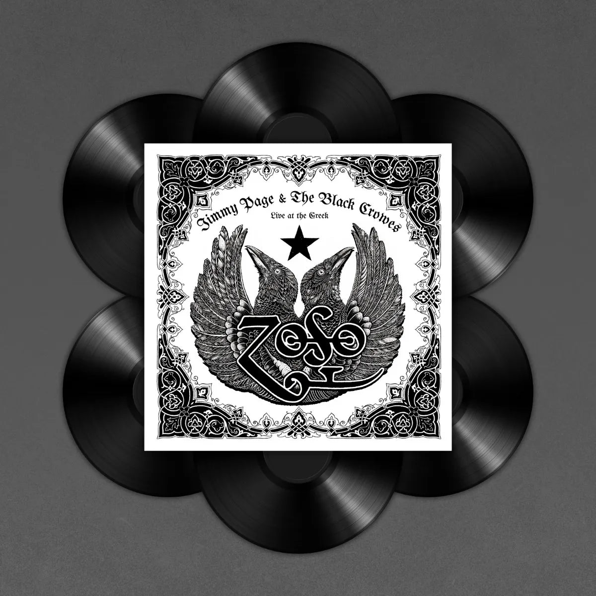 |  Vinyl LP | Jimmy Page & the Black Crowes - Live At the Greek (6 LPs) | Records on Vinyl