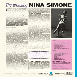 |  Vinyl LP | Nina Simone - Amazing Nina Simone (LP) | Records on Vinyl
