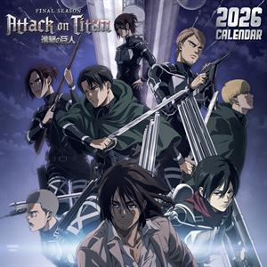 |  Calendar | Attack On Titan 2026 Official Calendar | Records on Vinyl
