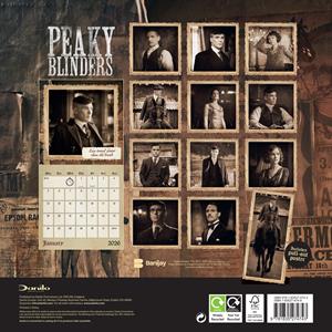 |  Calendar | Peaky Blinders 2026 Official Calendar | Records on Vinyl