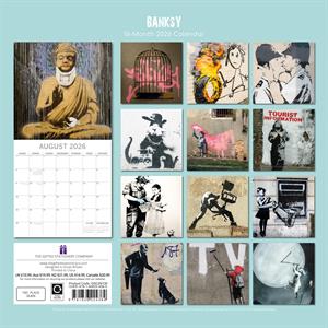 |  Calendar | Banksy 2026 Official Calendar | Records on Vinyl