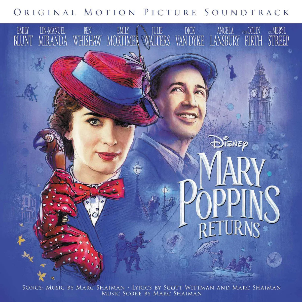 |  Vinyl LP | V/A - Mary Poppins Returns: the Songs (LP) | Records on Vinyl