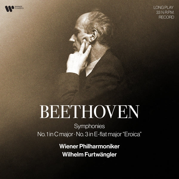 |  Vinyl LP | Wilhelm / Wiener Philharmoniker Furtwangler - Beethoven Symphonies 1 & 3 Eroica (2 LPs) | Records on Vinyl