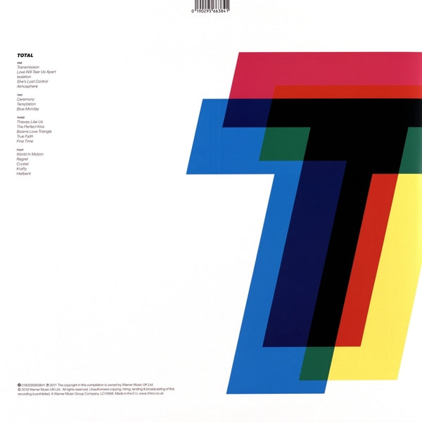 New Order/Joy Division - Total: From Joy.. | Vinyl LP | New Order - Total: From Joy Division To (2 LPs) | Records on Vinyl