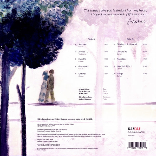 Avishai Cohen - Arvoles |  Vinyl LP | Avishai Cohen - Arvoles (LP) | Records on Vinyl