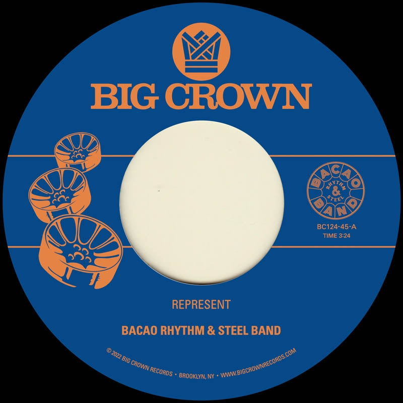 |  7" Single | Bacao Rhythm & Steel Band - Represent (Single) | Records on Vinyl