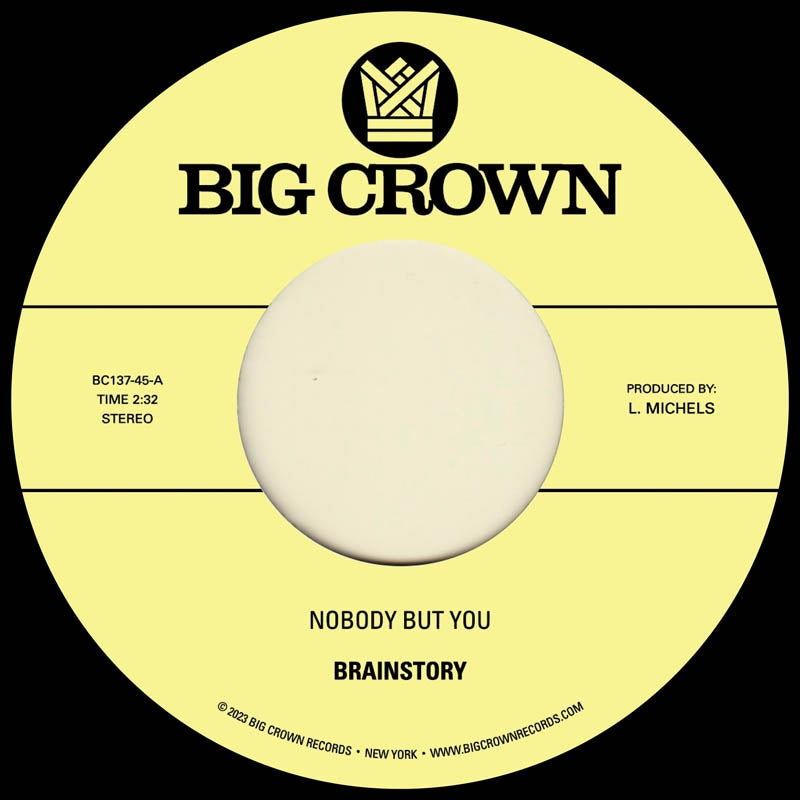 |  7" Single | Brainstory - Nobody But You/Gift of Life (Single) | Records on Vinyl