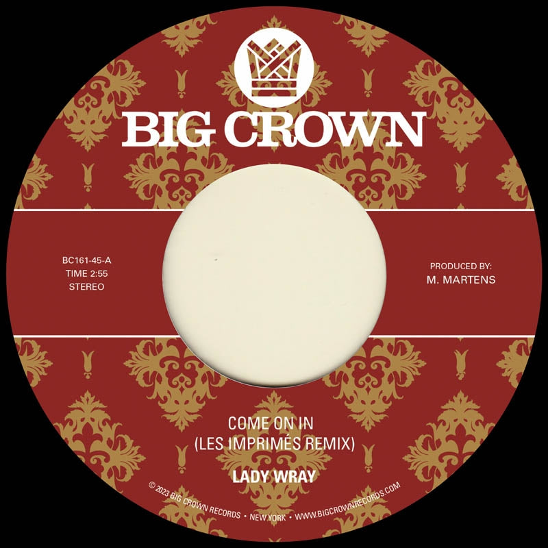 |  7" Single | Lady Wray & Les Imprimes & Surprise Chef - Come On In (Single) | Records on Vinyl