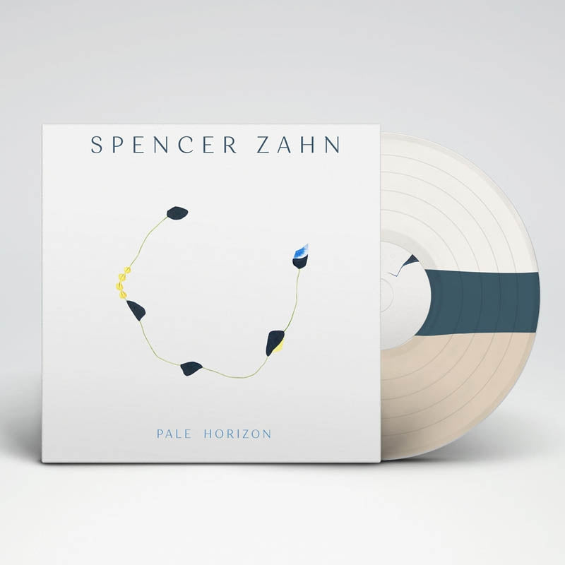 |  Vinyl LP | Spencer Zahn - Pale Horizon (White Teal & Beige) (LP) | Records on Vinyl