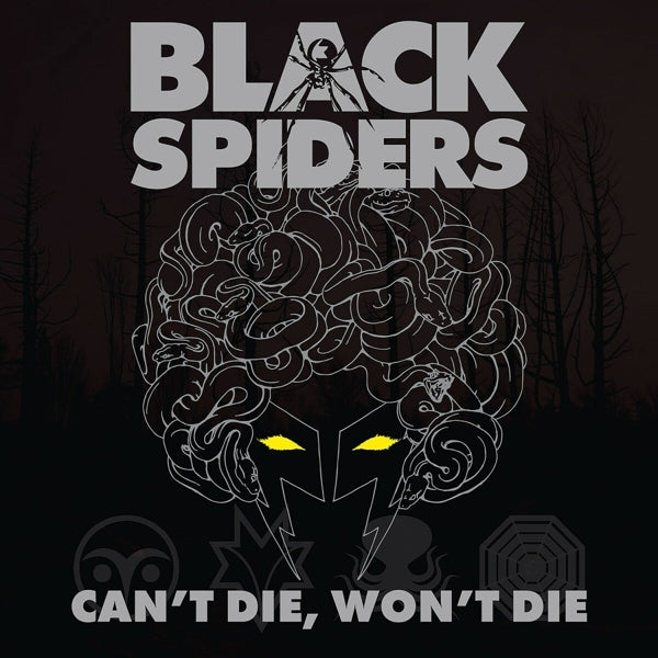 |  Vinyl LP | Black Spiders - Can't Die, Won't Die (LP) | Records on Vinyl