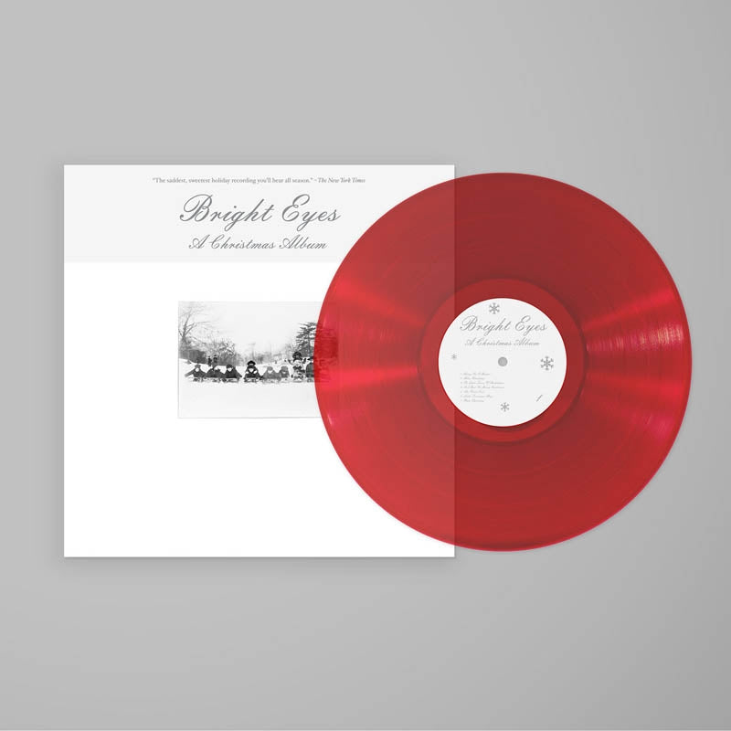 |  Vinyl LP | Bright Eyes - A Christmas Album (Transparent Red) (LP) | Records on Vinyl