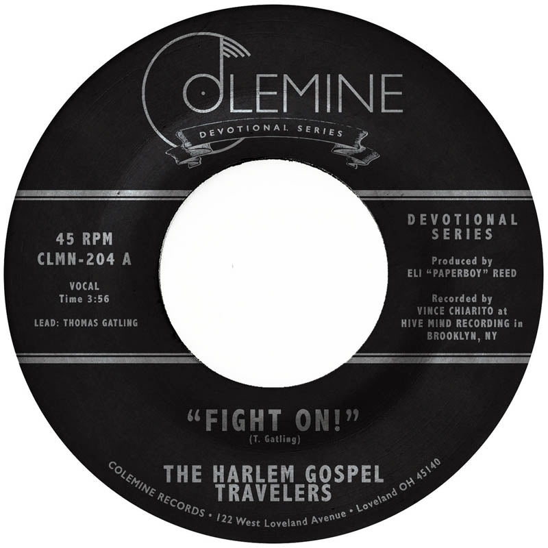|  7" Single | Harlem Gospel Travelers - Fight On (Clear) (Single) | Records on Vinyl