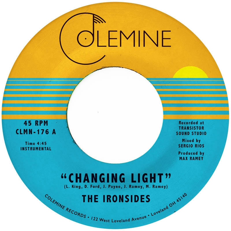 |  7" Single | Ironsides - Changing Light (Opaque Blue) (Single) | Records on Vinyl