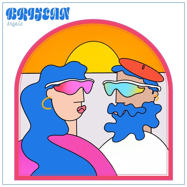|  Vinyl LP | Brijean - Angelo (Pink Blue Marbled) (LP) | Records on Vinyl