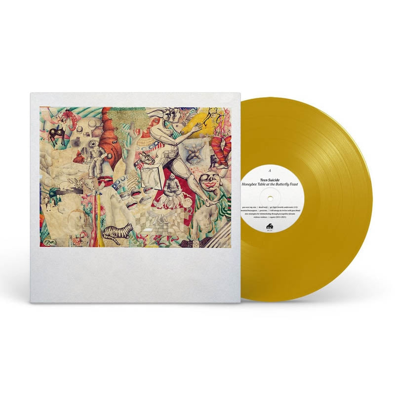 |  Vinyl LP | American Pleasure Club - Honeybee Table At the Butterfly Feast (Mustard Yel (LP) | Records on Vinyl