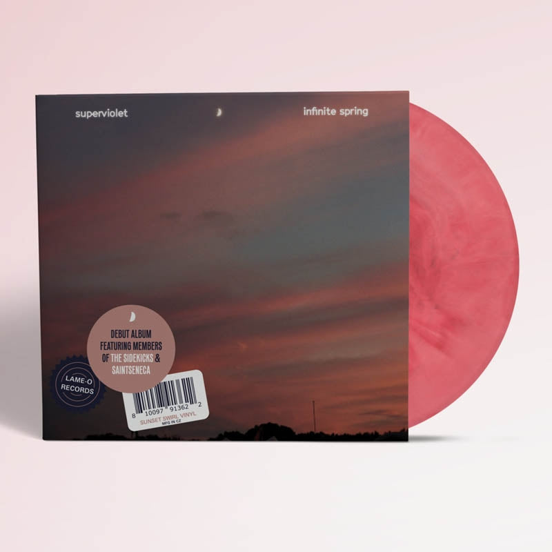 |  Vinyl LP | Superviolet - Infinite Spring (Sunset Swirl) (LP) | Records on Vinyl