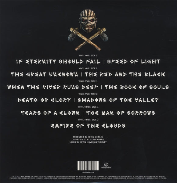 Iron Maiden - Book Of Souls  |  Vinyl LP | Iron Maiden - Book of Souls (3 LPs) | Records on Vinyl
