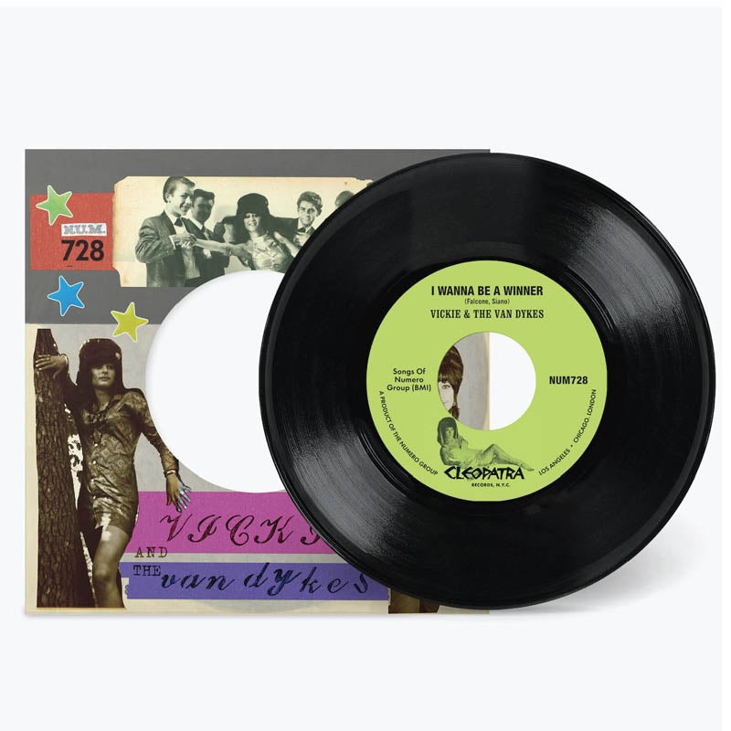 |  7" Single | Vickie & the Van Dykes - I Wanna Be a Winner (Single) | Records on Vinyl