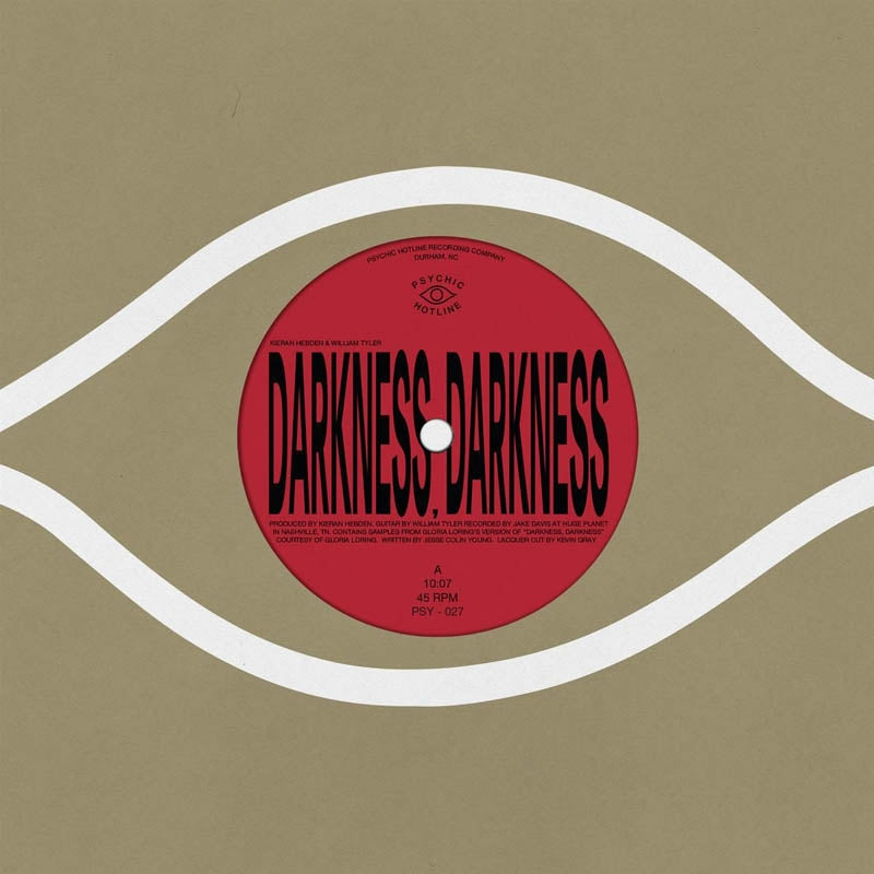 |  12" Single | Kieran & William Tyler Hebden - Darkness, Darkness (Single) | Records on Vinyl