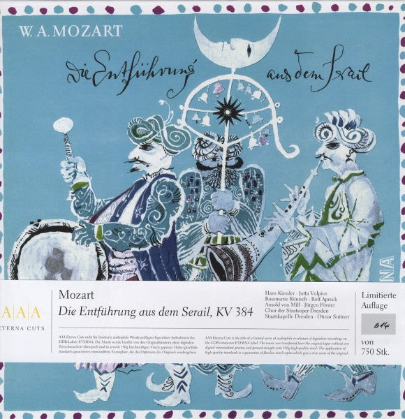 |  Vinyl LP | Wiener Philharm Peter Schmidl - Die Entfuhrung Aus Dem Serail (3 LPs) | Records on Vinyl
