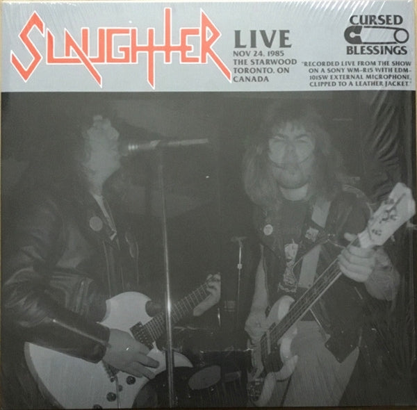 |  Vinyl LP | Slaughter - Live At the Starwood Club Toronto 1 (LP) | Records on Vinyl