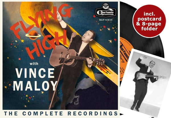 |  12" Single | Vince Maloy - Flying High With Vince Maloy (Single) | Records on Vinyl