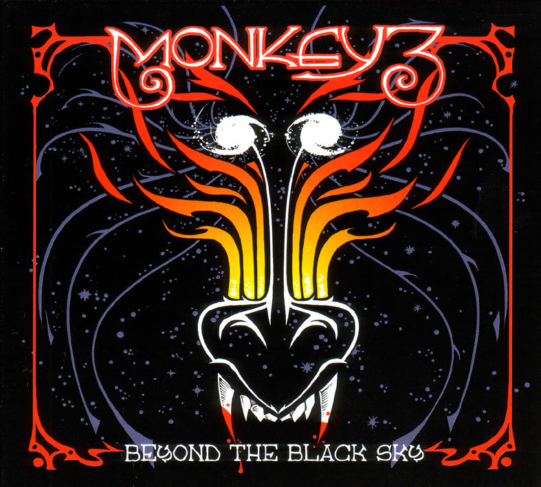 |  Vinyl LP | Monkey 3 - Beyond the Black Sky (Black / Red Splatter) (LP) | Records on Vinyl