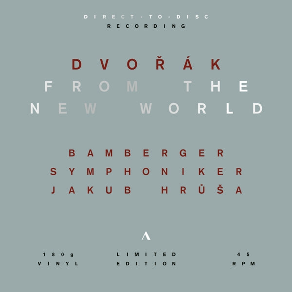 |  Vinyl LP | Jakub Hrusa Bamberger Symphoniker - Dvorak: Symphony No. 9, Op. 95 From the New World (3 LPs) | Records on Vinyl