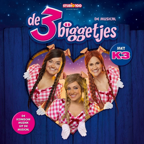 |  Vinyl LP | K3 - De Musical De 3 Biggetjes (2 LPs) | Records on Vinyl