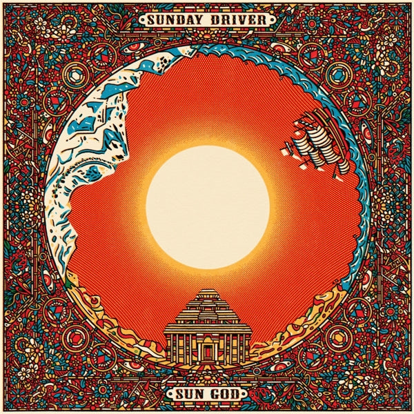 |  Vinyl LP | Sunday Driver - Sun God (Fire Red Translucent) (LP) | Records on Vinyl