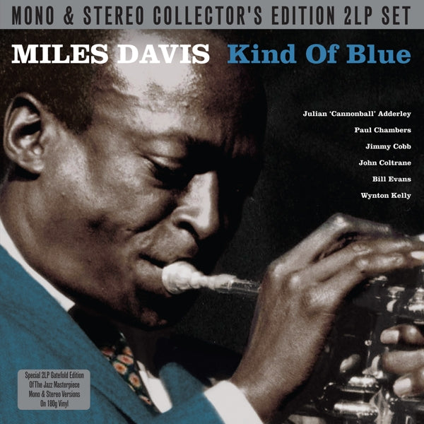|  Vinyl LP | Miles Davis - Kind of Blue,Mono & Stereo (2 LPs) | Records on Vinyl