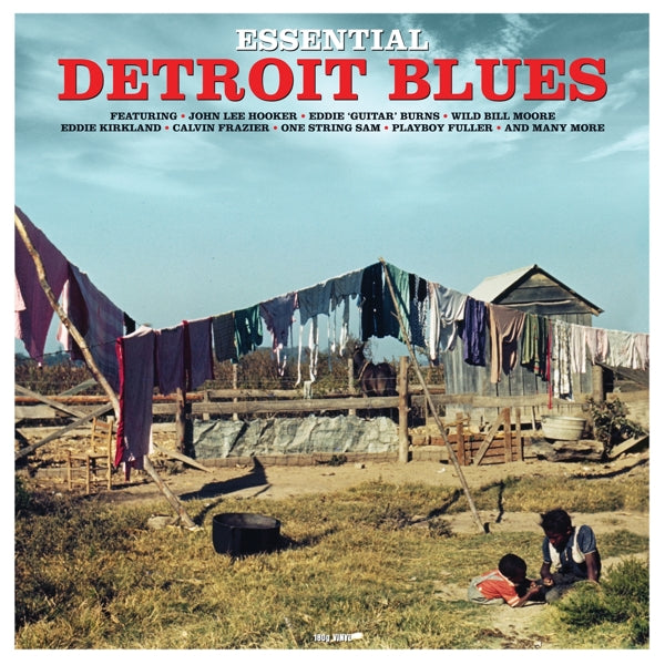 |  Vinyl LP | V/A - Essential Detroit Blues (LP) | Records on Vinyl