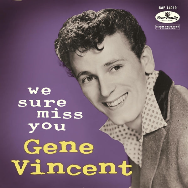 Gene Vincent - We Sure Miss You  |  12" Single | Gene Vincent - We Sure Miss You (2 Singles) | Records on Vinyl