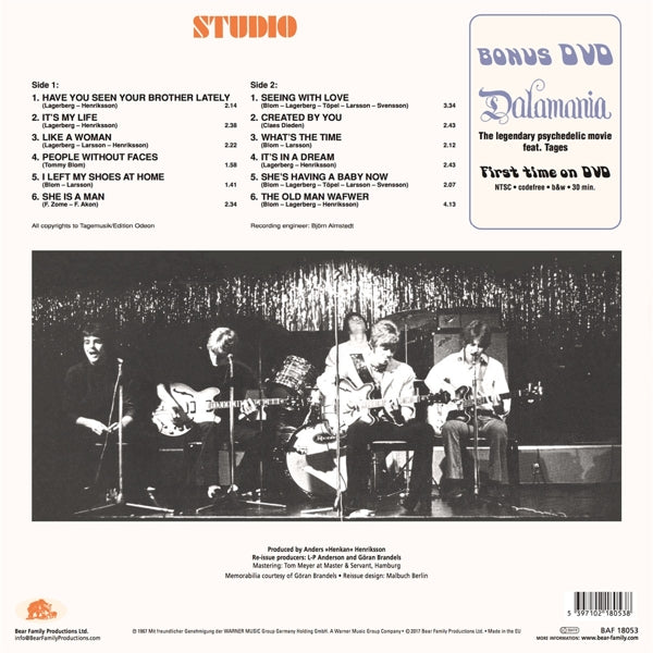 Tages - Studio  |  Vinyl LP | Tages - Studio (2 LPs) | Records on Vinyl
