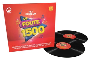 |  Vinyl LP | Various - Qmusic: Het Beste Uit De Foute 1500 (2 LPs) | Records on Vinyl