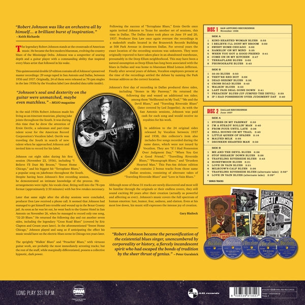 Robert Johnson - Genius Of The..  |  Vinyl LP | Robert Johnson - Genius Of The Blues  (2 LPs) | Records on Vinyl