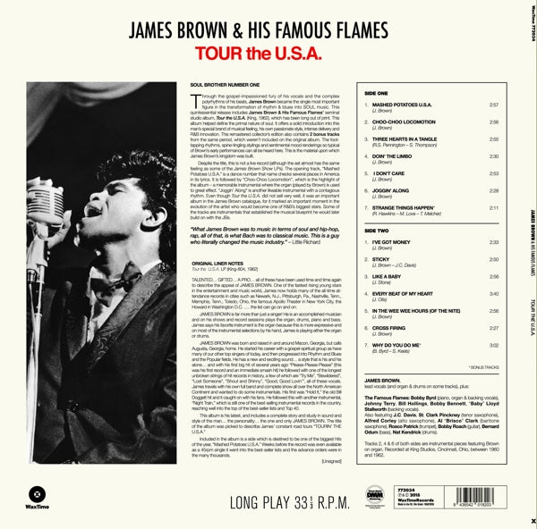 James Brown - Tour The U.S.A  |  Vinyl LP | James Brown - Tour the U.S.A (LP) | Records on Vinyl