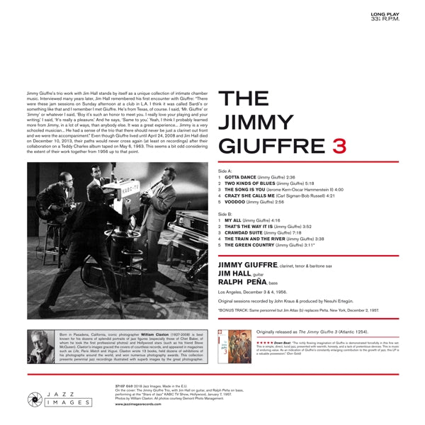 Jimmy Giuffre - Jimmy Giuffre 3  |  Vinyl LP | Jimmy Giuffre - Jimmy Giuffre 3 (LP) | Records on Vinyl