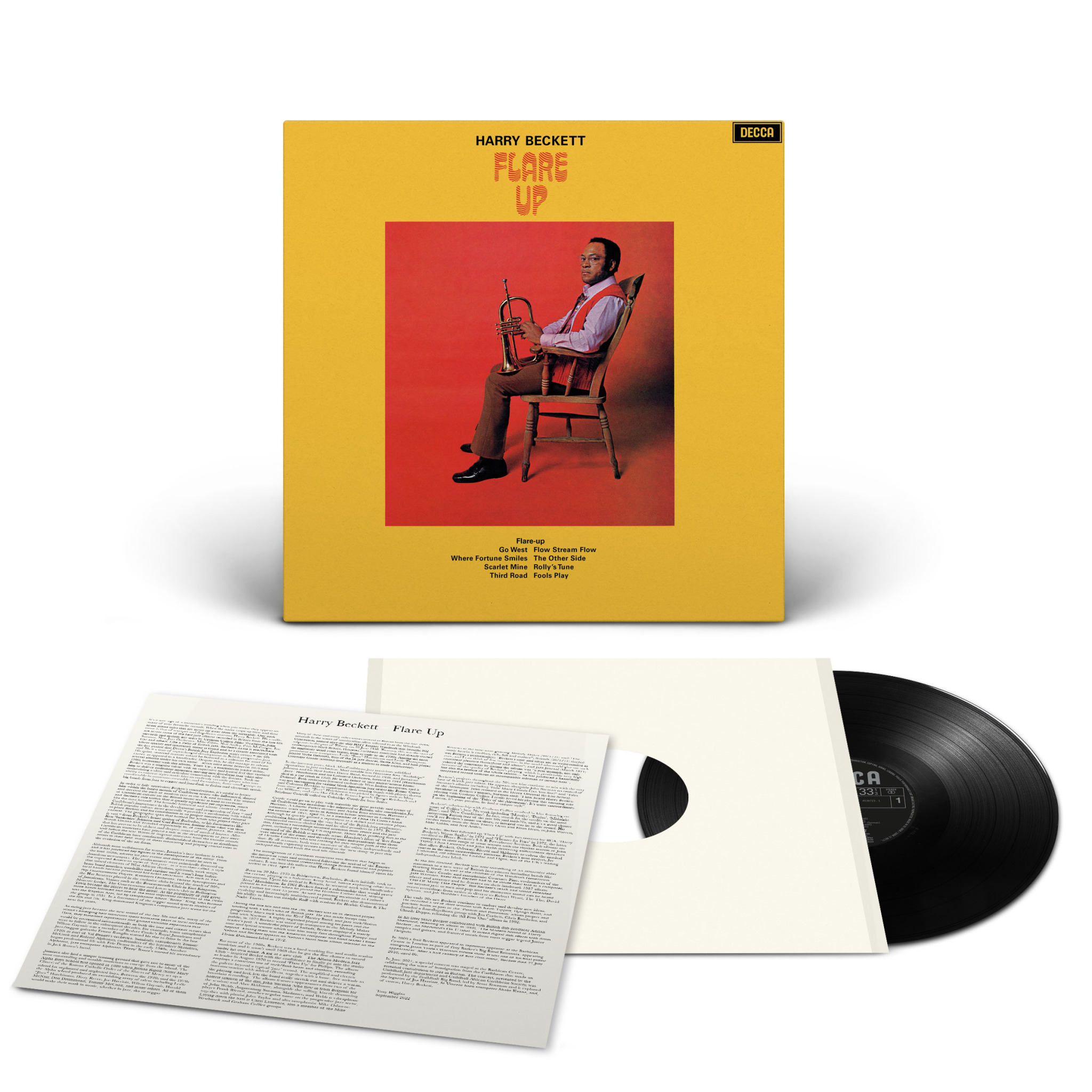 |  Vinyl LP | Harry Beckett - Flare Up (LP) | Records on Vinyl