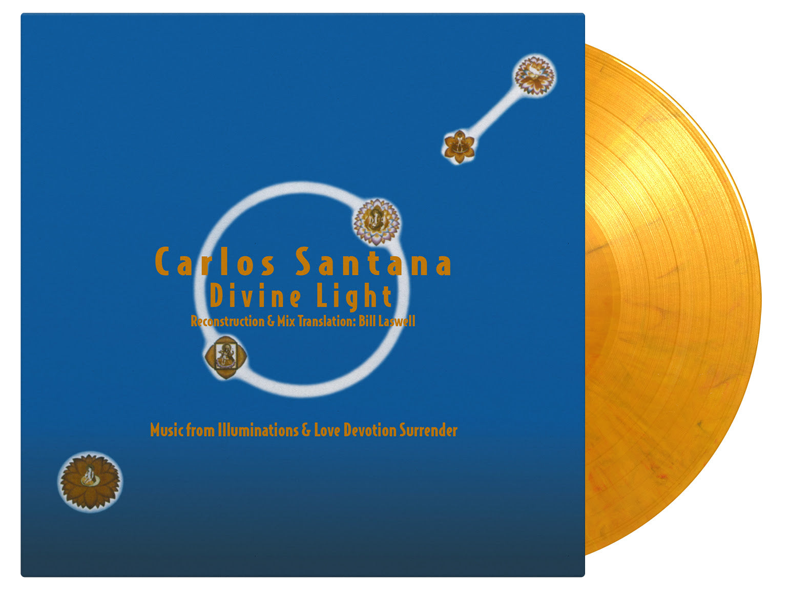 |  Vinyl LP | Carlos Santana - Divine Light : Reconstruction & Mix Translation By Bill Laswell (2 LPs) | Records on Vinyl