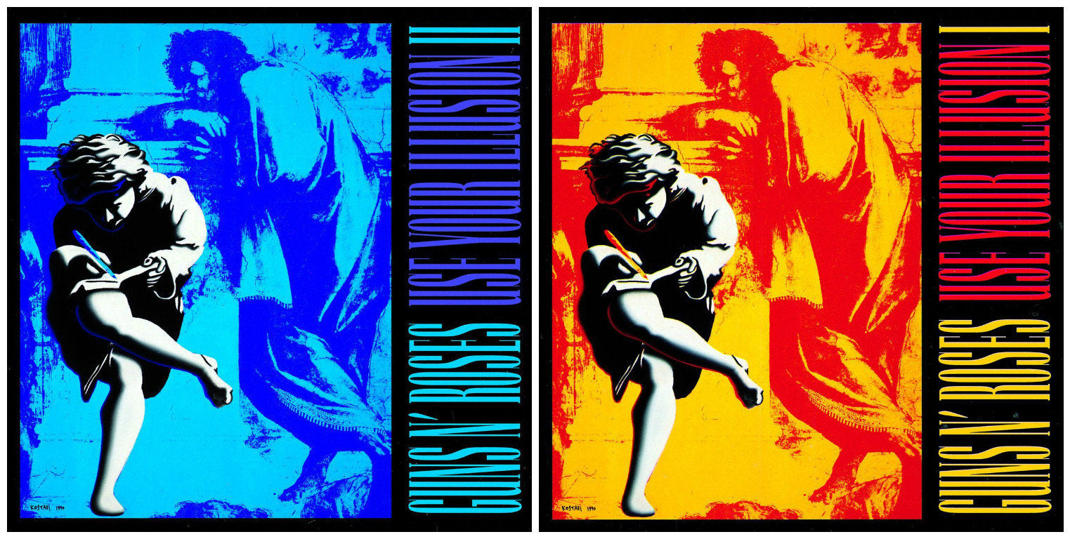 |  Preorder | Guns N' Roses - Use Your Illusion I & II (Bundel Version) (2 LPs) | Records on Vinyl