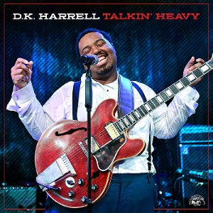 D.K. Harrell: De Nieuwe Stem van de Blues met 'Talkin' Heavy'