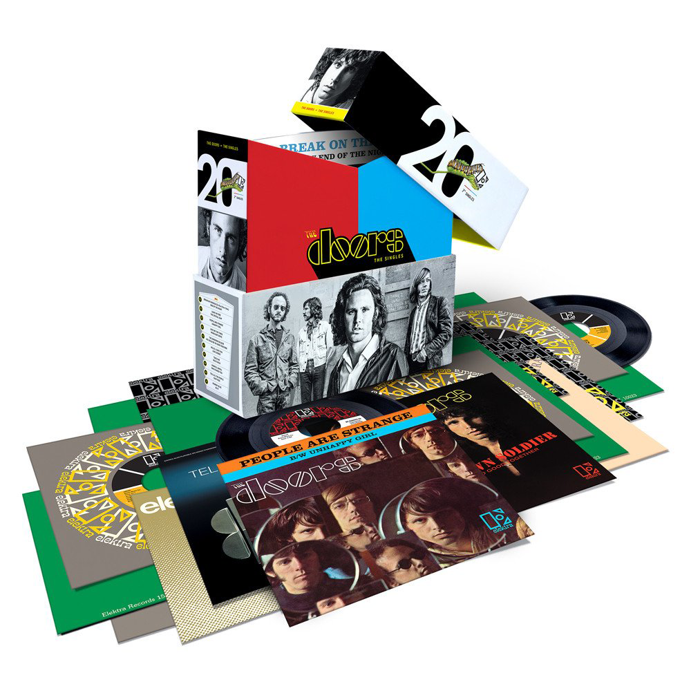 50 jarig jubileum The Doors wordt gevierd met 7'' vinylboxset