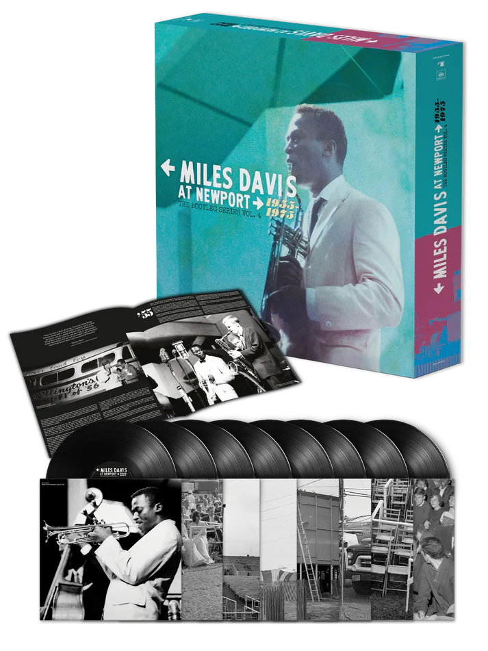 Miles Davis' muzikale evolutie te horen op de 8-LP boxset "Miles At Newport 1955-1975"